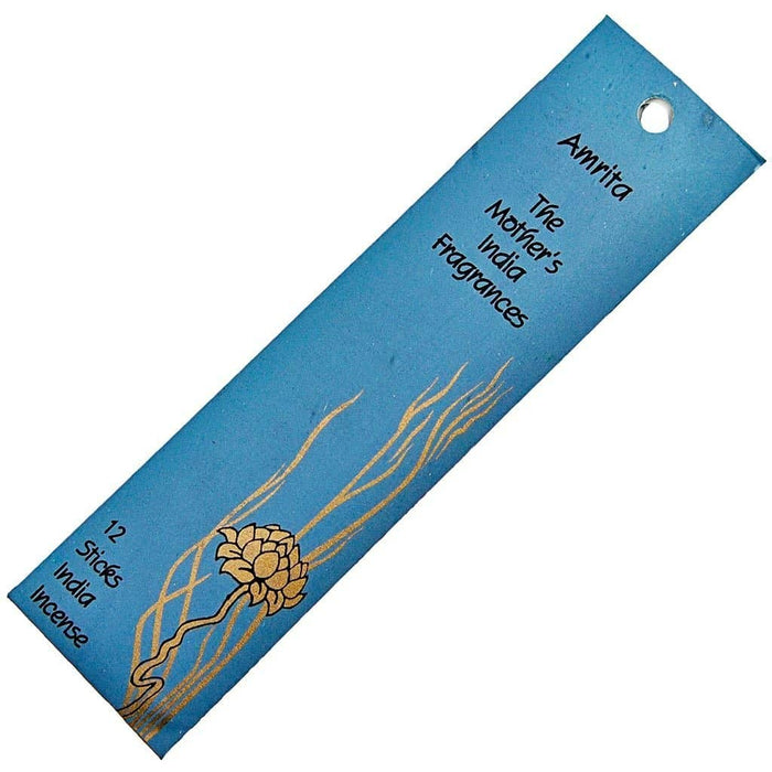 Fair Trade Hand Made 'India' Incense - 12 Mini Sticks - Amrita