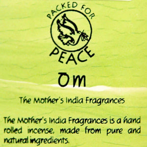 Fair Trade Hand Made 'India' Incense - Om - 12 Mini Sticks