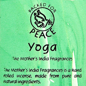 Fair Trade Hand Made 'India' Incense - 12 Mini Sticks - Yoga