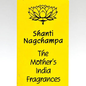 Fair Trade 'India' Incense - 20 Sticks - Shanti Nag Champa