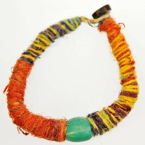 Fair Trade Hemp Bracelet with Bead