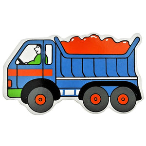 Fair Trade Kids' Magnet - Blue Dumper Truck