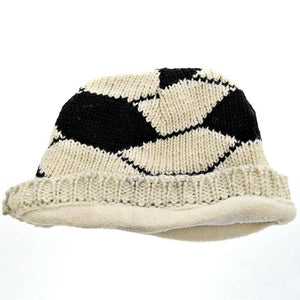 Fair Trade Lined Woollen Hat - Football