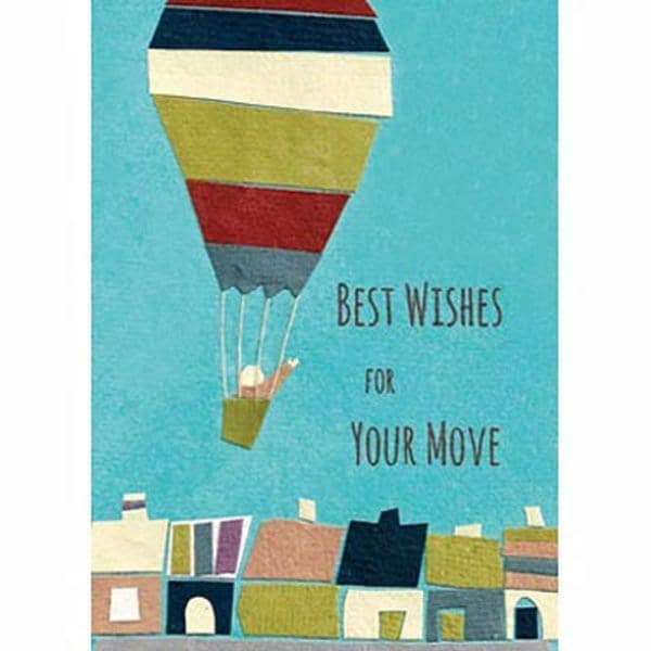 Fair Trade Moving Card - 'Moving On'