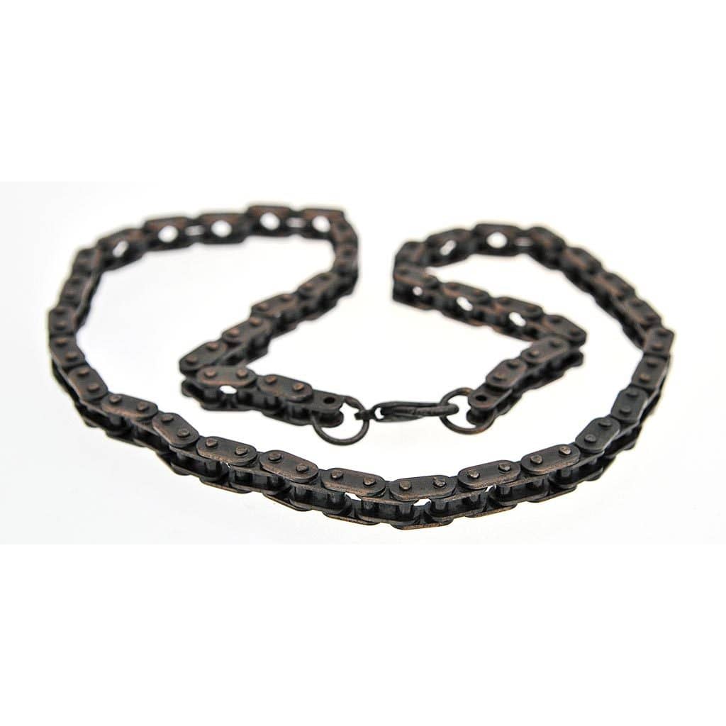 Bicycle chain ring necklace – Alan Edward Bell Silversmith