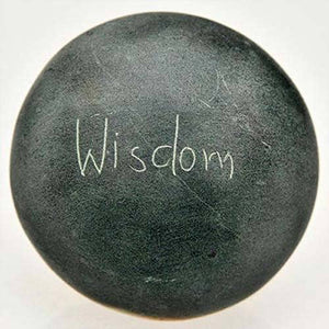 Fair Trade Palewa Pebble - Grey, 'Wisdom'