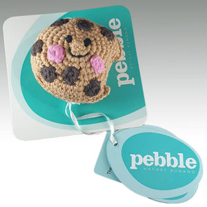 Fair Trade 'Pebblechild' Crocheted Friendly Choc Chip Cookie