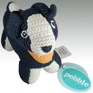 Fair Trade 'Pebblechild' Crocheted Sheep Dog