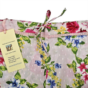 Fair Trade Pyjama Bottoms - Pink 'Rosa', Size 10 (S)