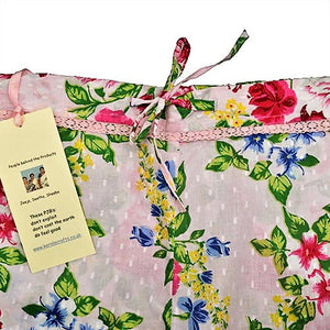 Fair Trade Pyjama Bottoms - Pink 'Rosa', Size 16 (M/L)