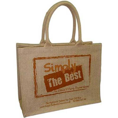 Fair Trade Simply The Best Jute Bag (Limited Edition) (WSL)