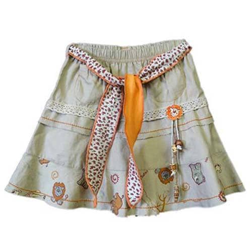 Fair Trade Skirt - Layered 2/3Y (WSL)