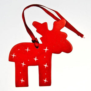 Fair Trade Soapstone Christmas Decoration - Reindeer