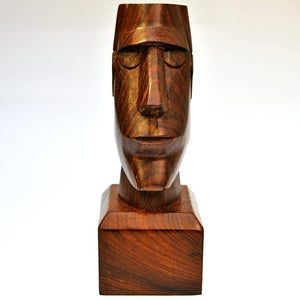 Fair Trade Spectacle Stand - Wooden, Easter Island