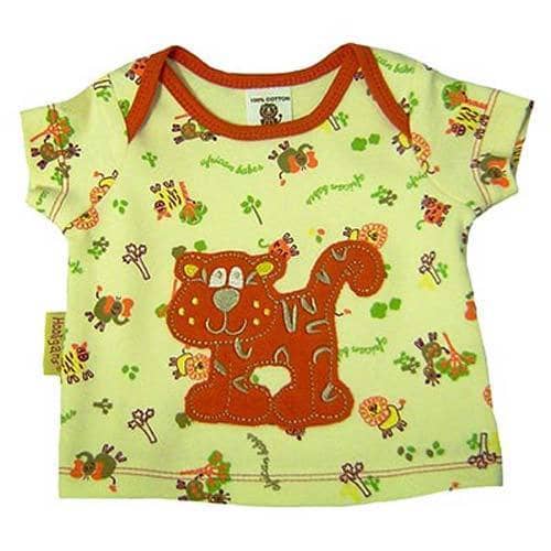 Fair Trade T-Shirt - 'Baby Leopard' 0-3m (WSL)