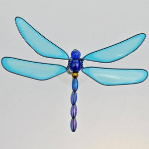 Fair Trade Window Bug in a Box - Light Blue Dragonfly