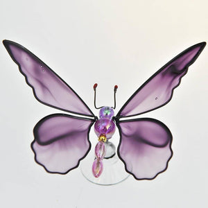 Fair Trade Window Bug in a Box - Purple Butterfly