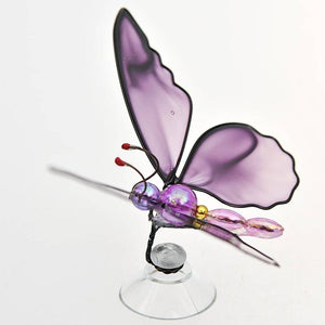 Fair Trade Window Bug in a Box - Purple Butterfly
