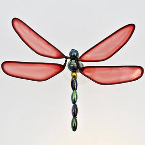 Fair Trade Window Bug in a Box - Red Dragonfly