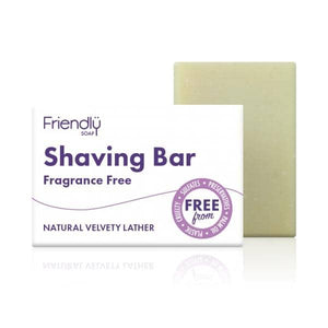 Friendly Soap - Fragrance Free Shaving Bar 95g