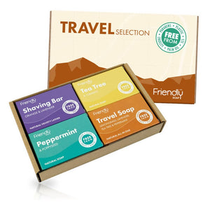Friendly Soap - Travel Selection - 4 Bars 95g each