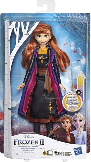 Frozen 2 Light Up Dress Doll - Anna
