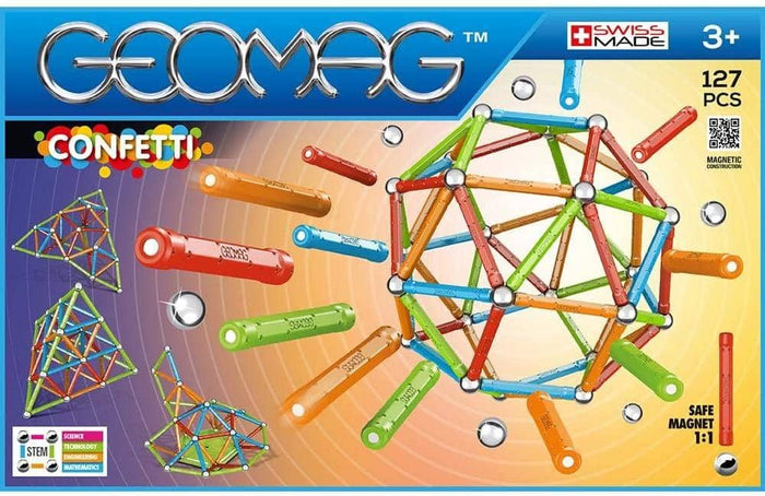 Geomag - 'Confetti' set (127 pcs)