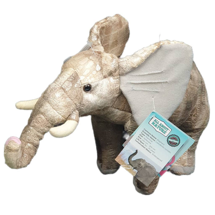 Hand Made Toy Animal - Super Soft Cuddly Elephant (WSL)