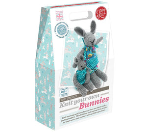 Knit Your Own Bunnies Kit (Age 10+)