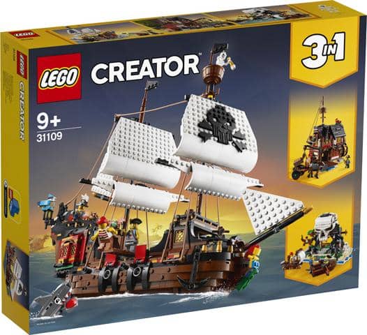 LEGO Creator 3-in-1 Pirate Ship - 31109