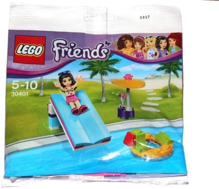 LEGO Friends Pool Foam Slide - 30401 (Retired)
