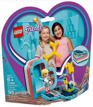 LEGO Friends Stephanie's Summer Heart Box - 41386 (Retired)