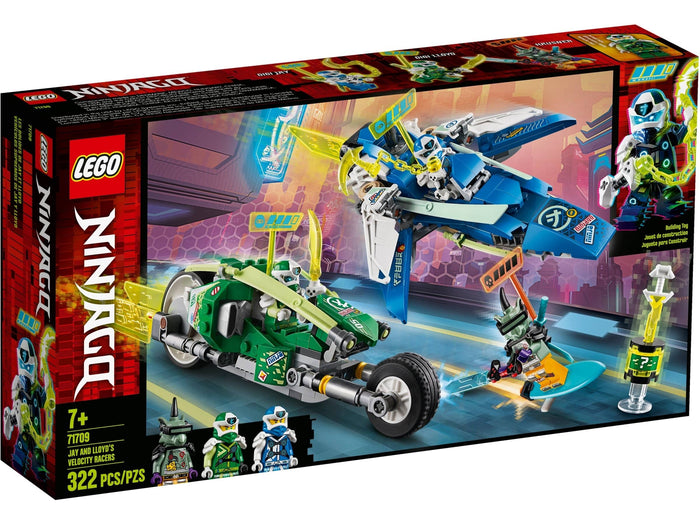 LEGO Ninjago Jay and Lloyd's Velocity Racers Set 71709 – Simply