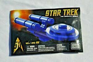 Mega Bloks Star Trek Enterprise Model - Blue (WSL)