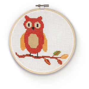 Owl Cross Stitch Kit (Age 10+)