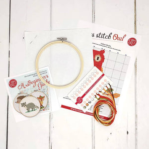 Owl Cross Stitch Kit (Age 10+)