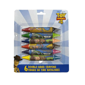 Pack of 6 Double-Ended Crayons - Toy Story