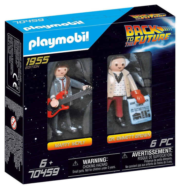 Playmobil Back To The Future Marty & Doc Figures - 70459