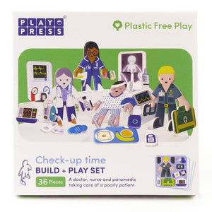 PlayPress Check-Up Time Eco-Friendly Play Set