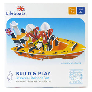 PlayPress Licensed RNLI Boat Eco-Friendly Play Set