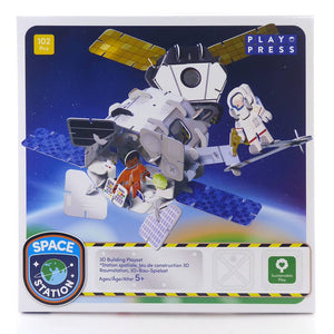 PlayPress Space Station Eco-Friendly Play Set