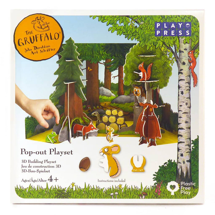 PlayPress The Gruffalo Eco-Friendly Play Set