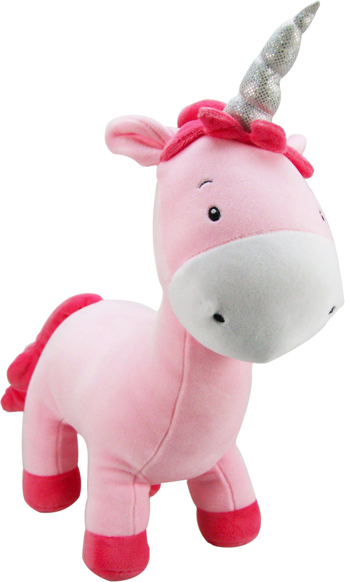 Plush Unicorn 12in tall - Pink