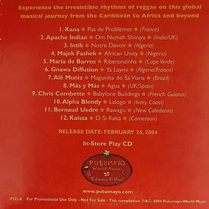 Putumayo Presents - World Reggae CD