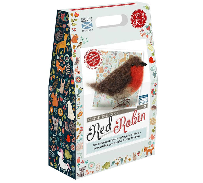 Red Robin Needle Felting Kit (Age 10+)