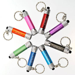 Simply The Best Keyring Torch - Grey
