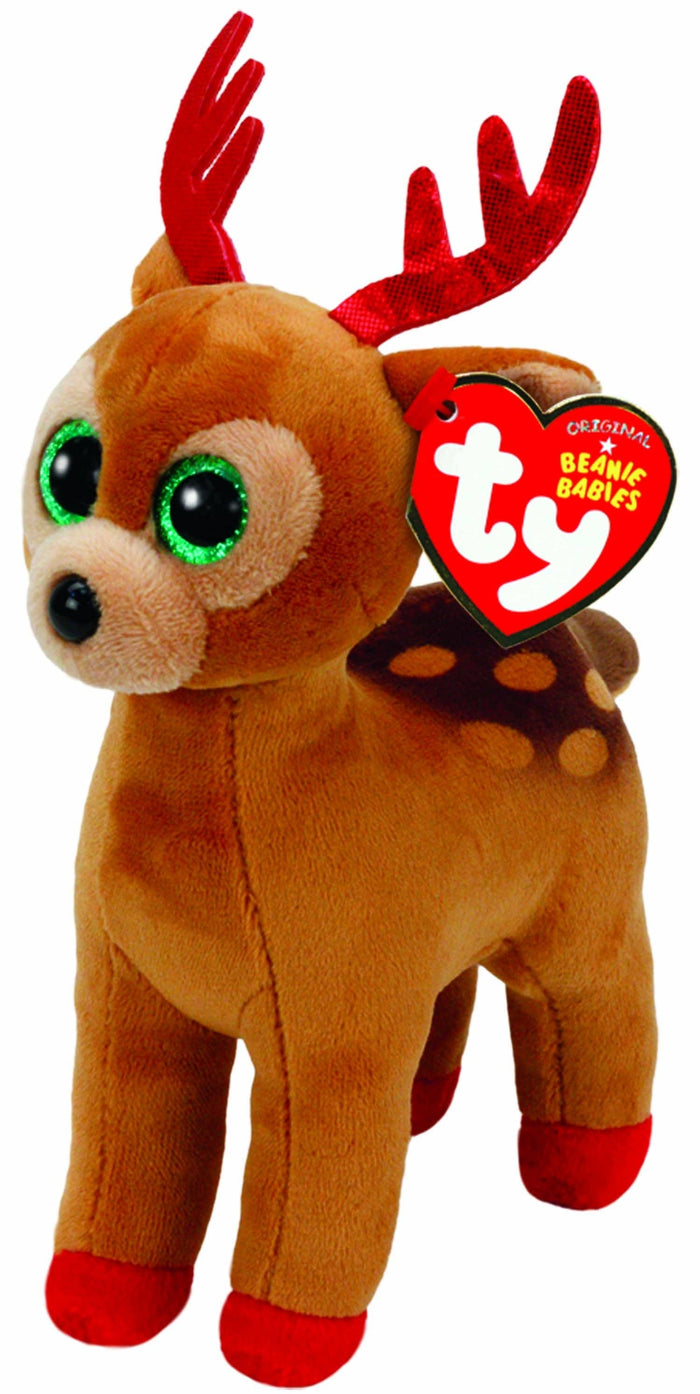 Ty Beanie Baby - Tinsel The Reindeer (WSL)