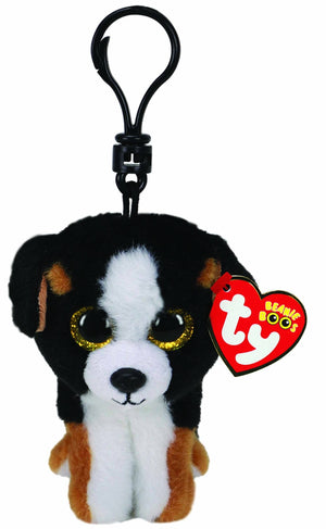 Ty Beanie Boo Key Clip - Roscoe Dog