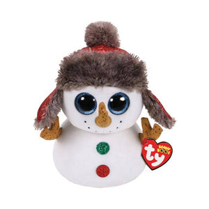 TY Boo Buddy - Buttons Snowman