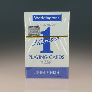 Waddingtons Number 1 Playing Cards (Blue)